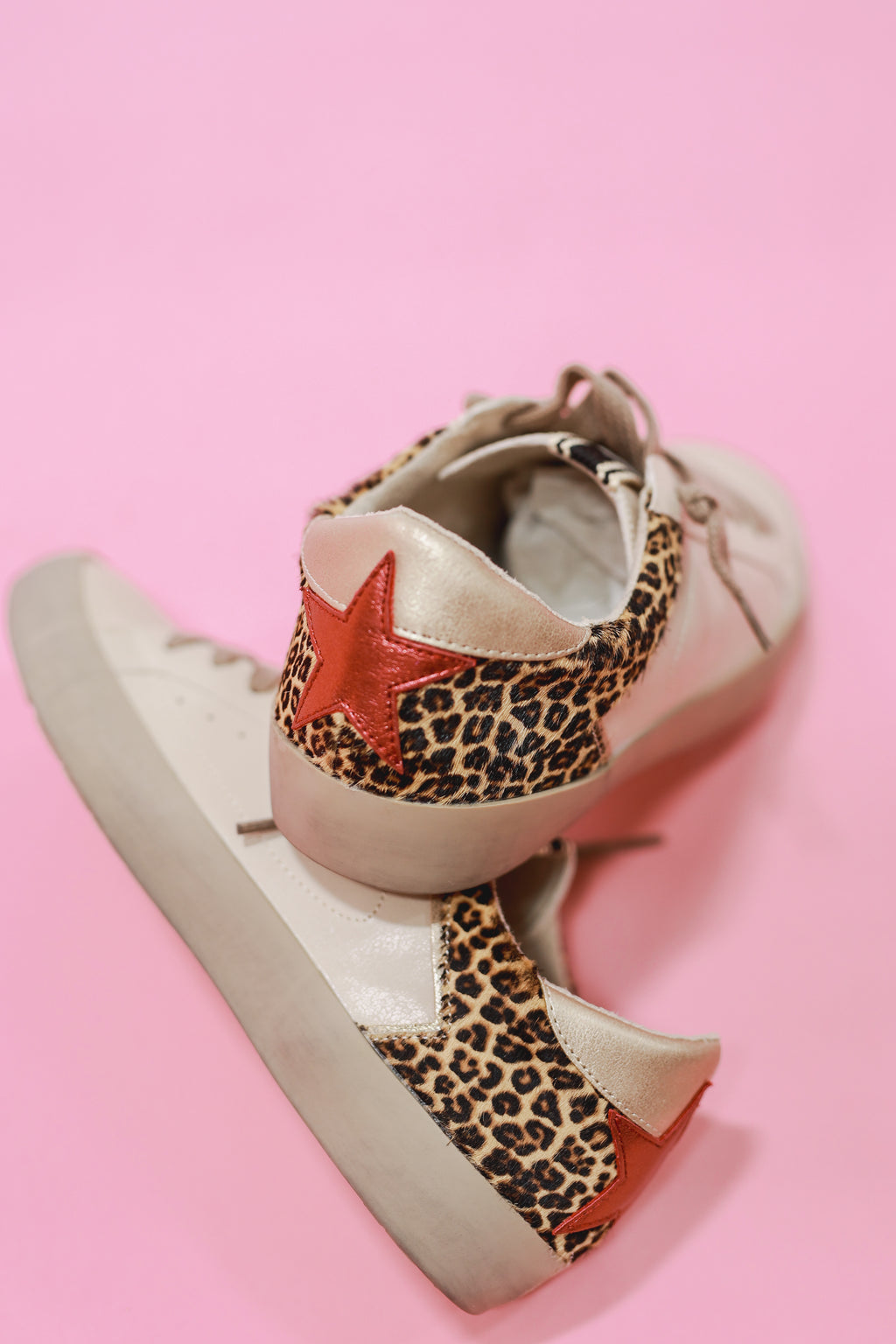 The Paisley Sneaker In Leopard