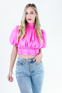 Lovers Lane Orchid Crop Top In Orchid