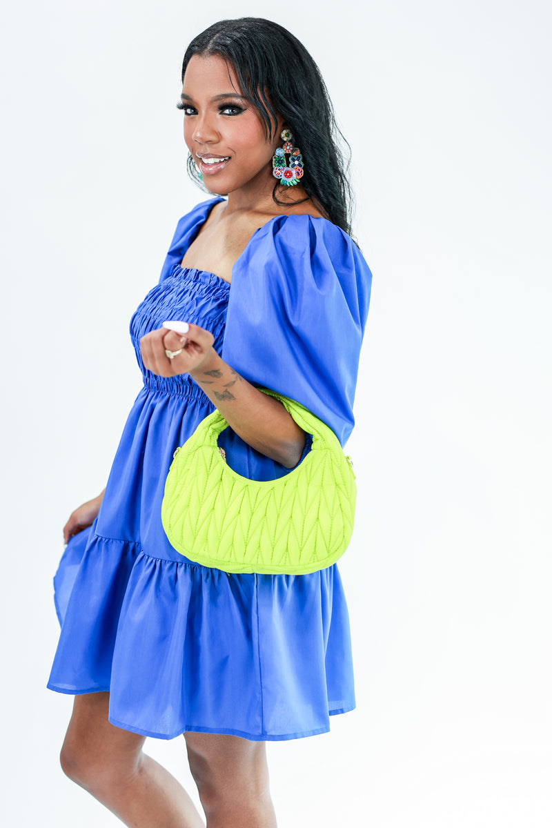 The Real Star Crossbody Bag In Neon Green