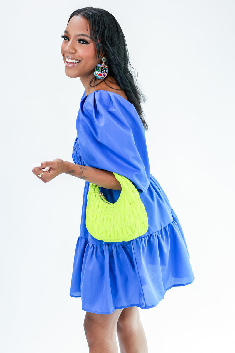 The Real Star Crossbody Bag In Neon Green