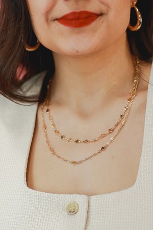 Total Clover Necklace In Gold