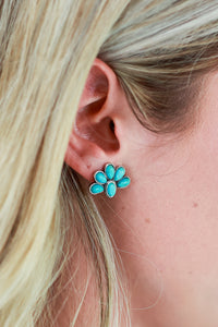 Rodeo In The City Turquoise Studs