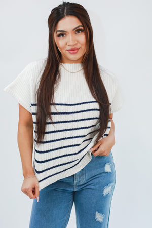Remarkable Memory Sweater Tank In Ivory