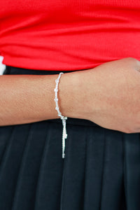 Classy Bliss Adjustable Bracelet In Silver