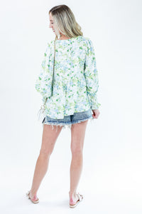 Girl's Trip Floral Shift Top