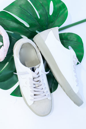 The Mia Sneaker In White by Shu Shop