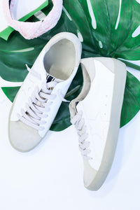 The Mia Sneaker In White by Shu Shop