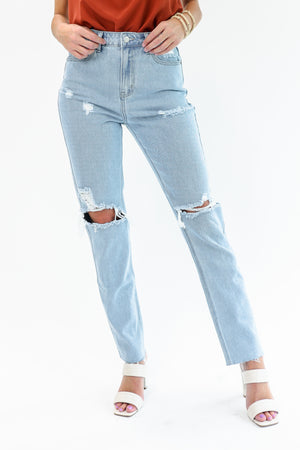 The Cannon High Rise Straight Jean