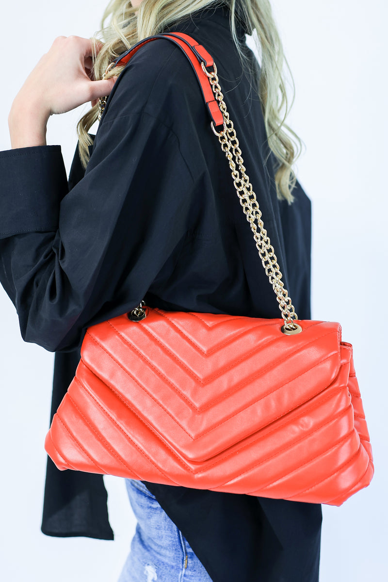 Ready For Shopping Tote In Red