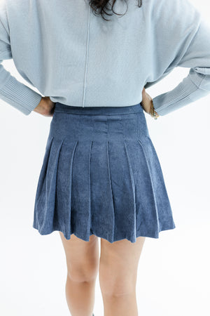 Stay On Standby Tennis Skort In Teal