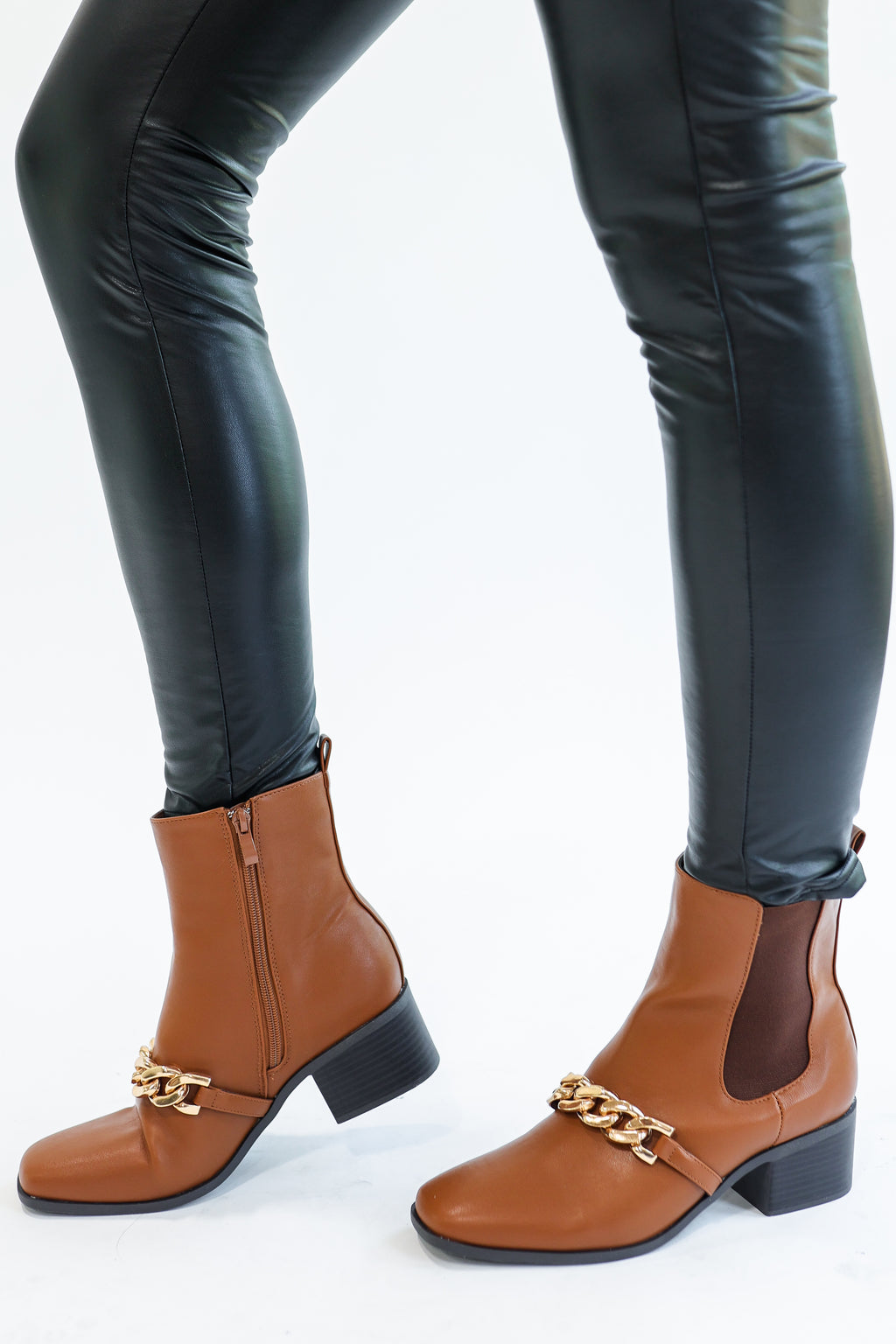 The Michelle Boot In Chestnut