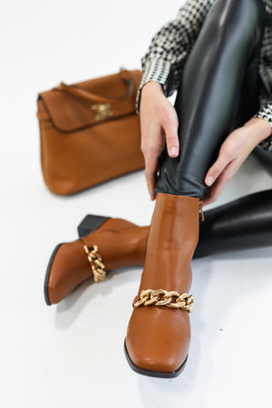 The Michelle Boot In Chestnut
