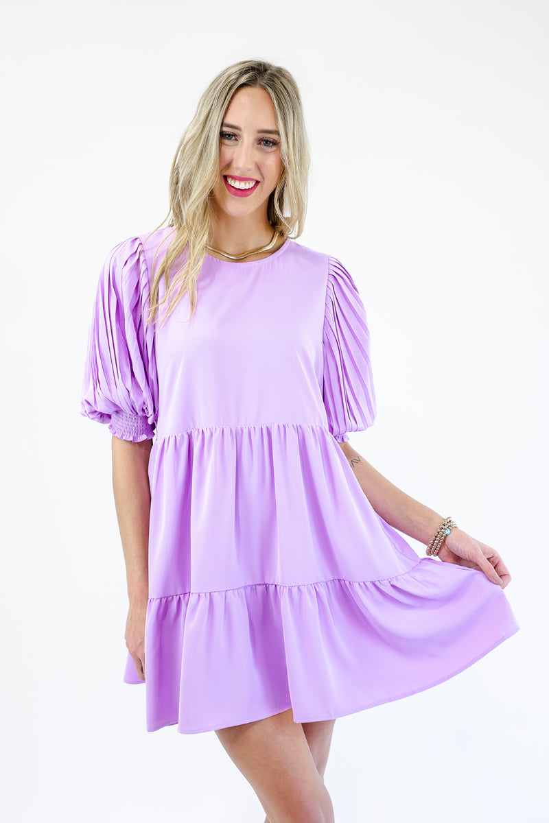 Best Version Of Me Dress In Lilac