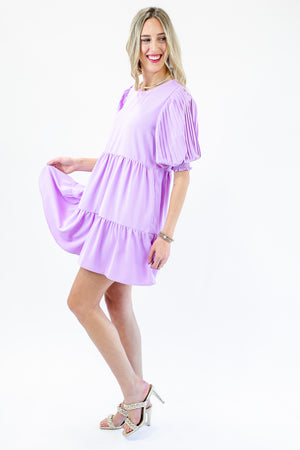 Best Version Of Me Dress In Lilac