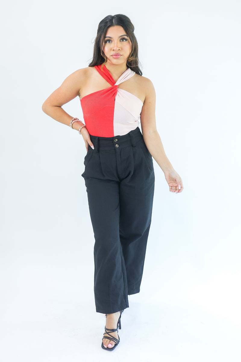 The Kye High Waisted Pants In Black