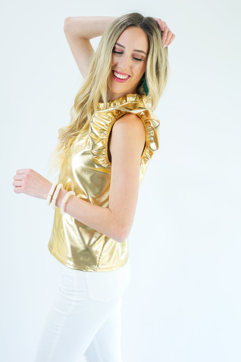 Be A Bright Light Tank In Gold