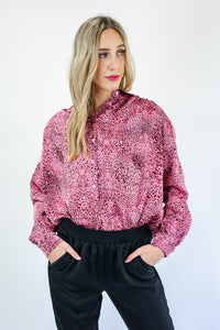 So Chic In Pink Shift Top