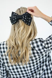 What Dreams Are Made Of Bow Clip In Black