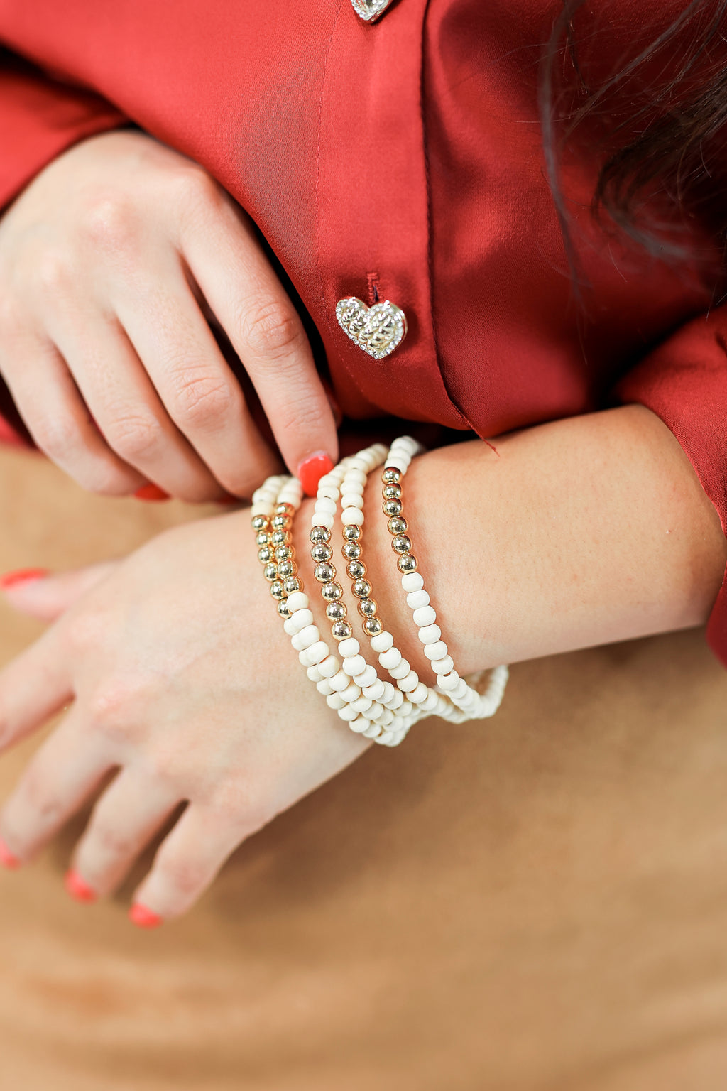 Nature Called Bracelet Stack In Ivory