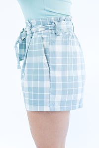 Heading To The Sea Shorts In Seafoam