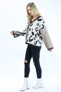 Lodge Attire Leopard Sweater