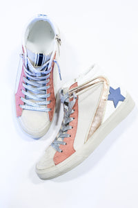 The Roxanne High Top In Mauve by Shu Shop