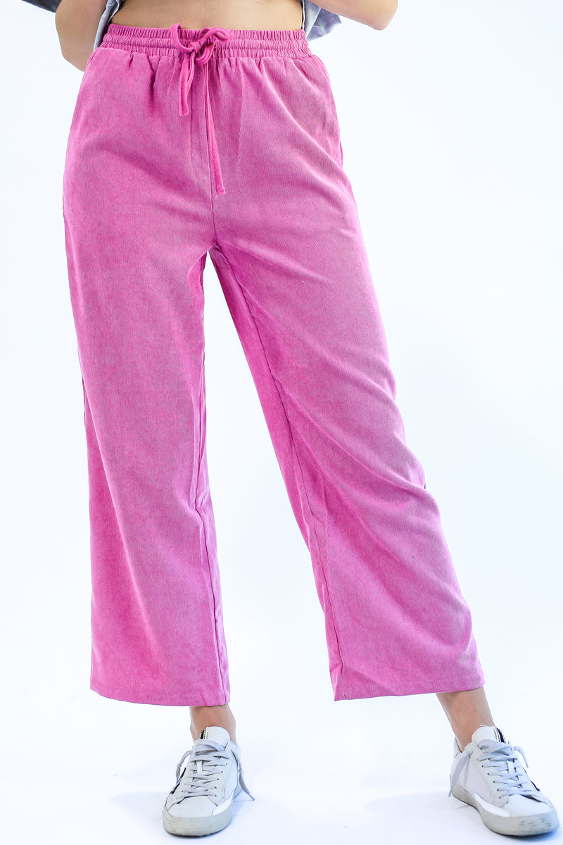 Woodland Wish Corduroy Pant In Orchid
