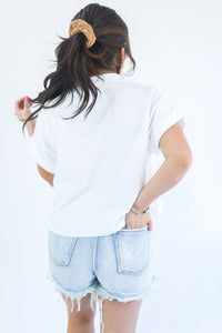 Breezy Style Top In White