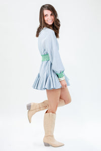 Magical Days Romper In Sky Blue