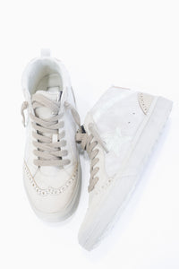 The Serena High Tops In Lt. Grey by Shu Shop