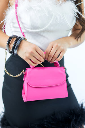 Really Into You Crossbody In Pink