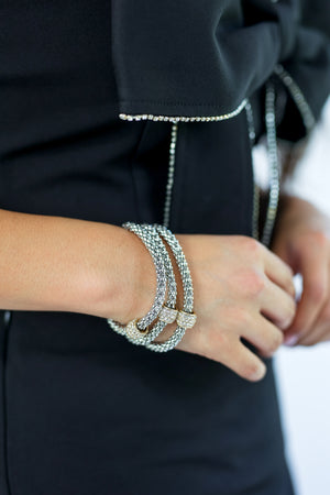 Great Choice Two-Tone Bracelet Stack