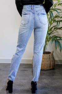 The Deana High Waisted Jeans In Medium Wash