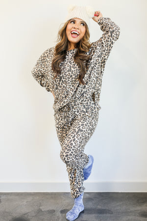 Animal Lover Leopard Joggers