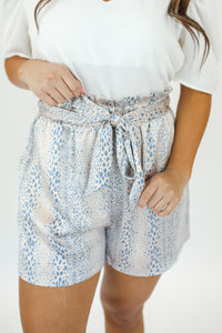 Beauty Edit Spotted Shorts In Blush