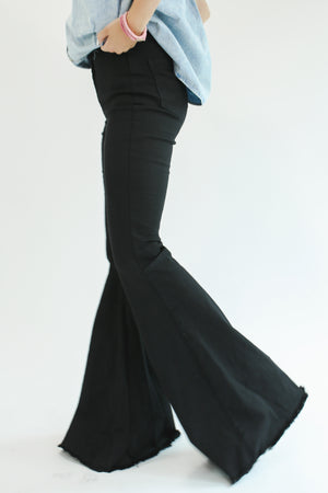 The Monica Flares In Black