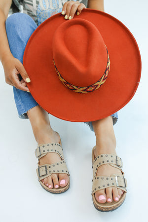 The Tilly Sandal In Taupe