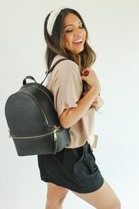 Being A Boss Backpack In Black