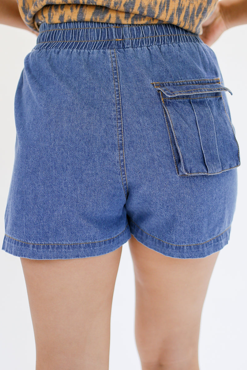 The Georgia Denim Shorts In Medium