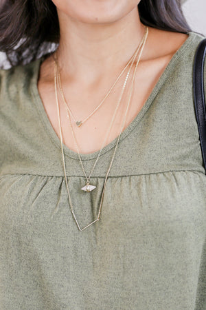 Just My Luck Layered Necklace