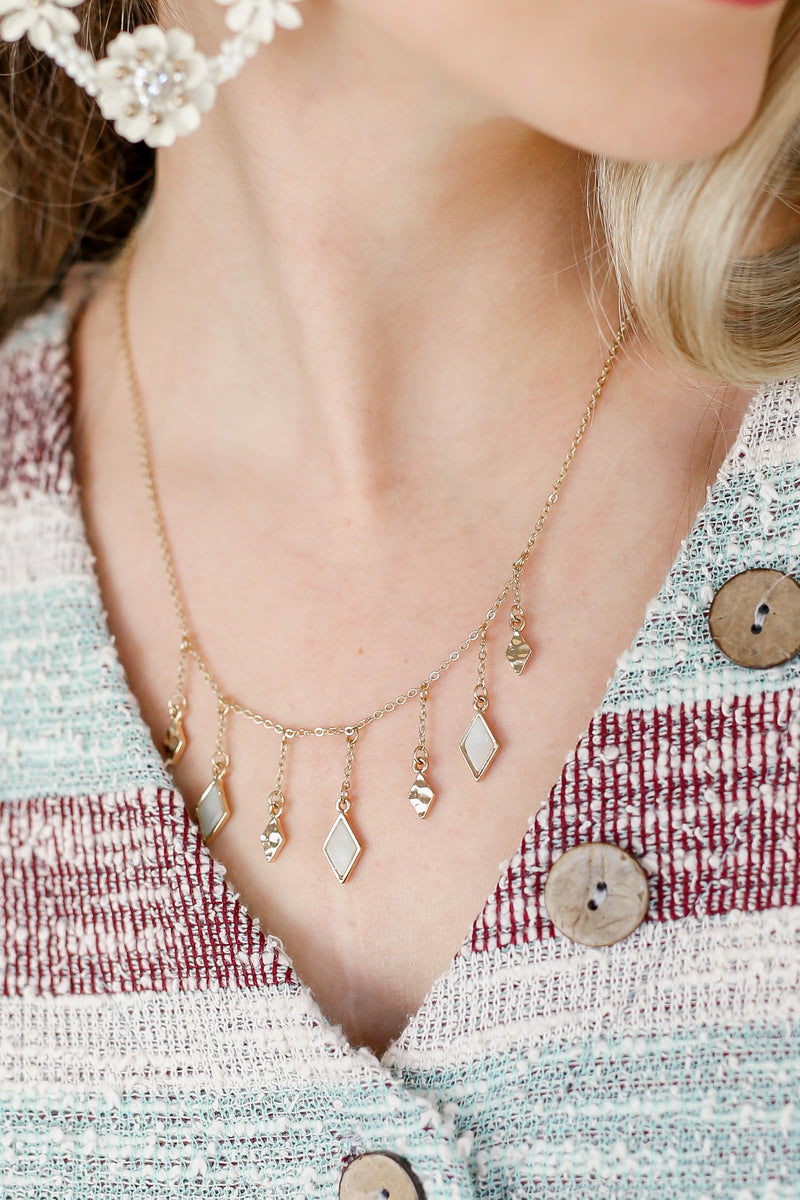 Neutral Perfection Necklace In Gold
