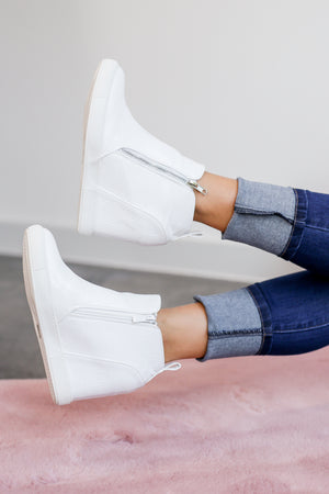 The Kimberly Sneaker In White